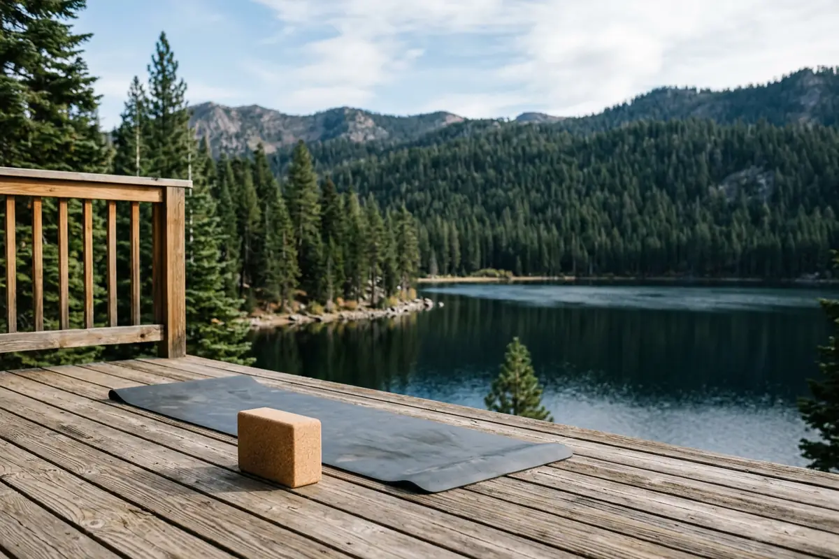 Illustration, not a photo of this retreat