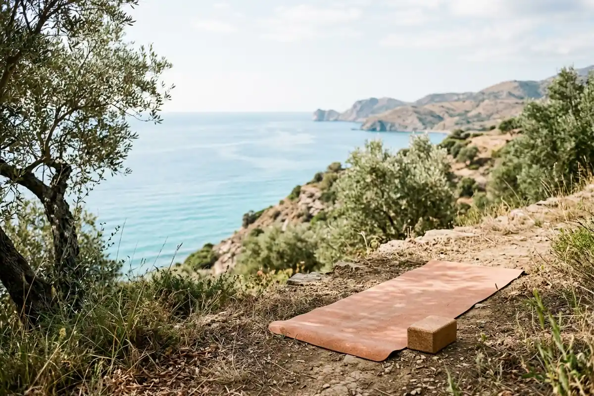 Illustration, not a photo of this retreat