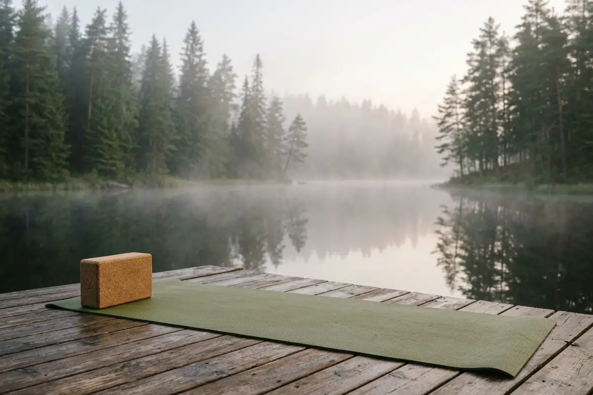 Illustration, not a photo of this retreat