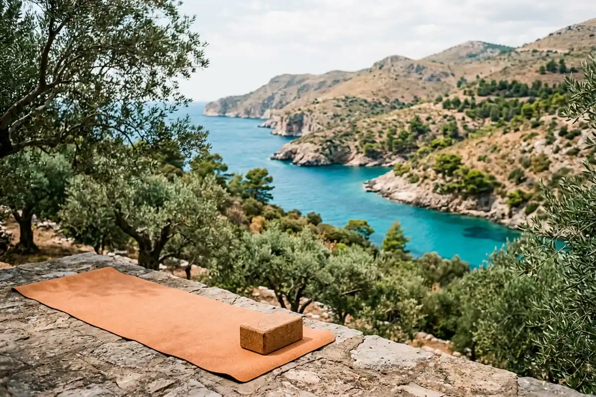 Illustration, not a photo of this retreat
