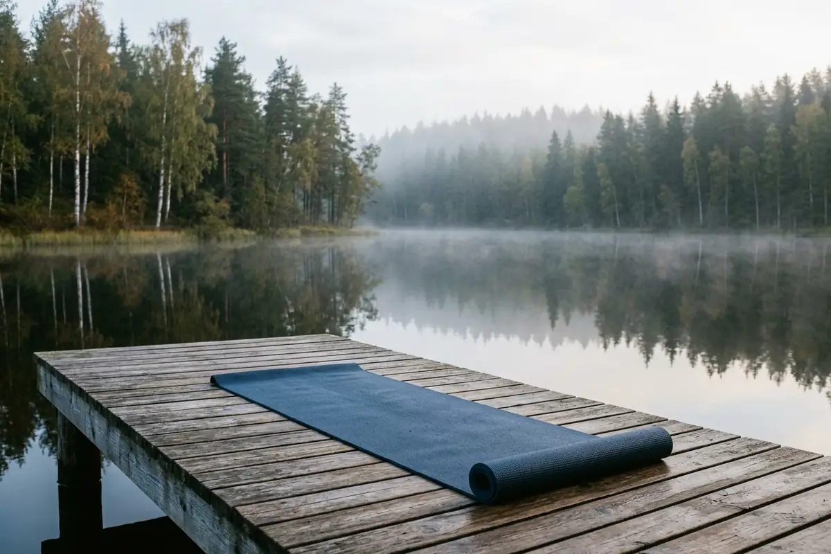 Illustration, not a photo of this retreat
